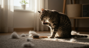 how to stop my cat from shedding